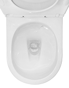 Унитаз компакт Azario Lander AZ-1257A цвет Белый с бачком и сиденьем Микролифт-6