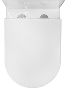 Унитаз компакт Azario Lander AZ-1257A цвет Белый с бачком и сиденьем Микролифт-8