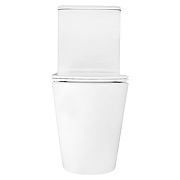 Унитаз компакт Azario Lander AZ-1257A цвет Белый с бачком и сиденьем Микролифт-10