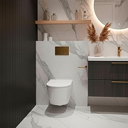 Унитаз Azario Velo AZ-1273WHD подвесной цвет Белый с сиденьем Микролифт-9