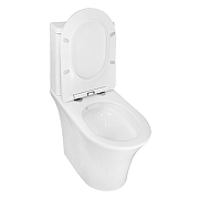 Унитаз компакт Azario Vois AZ-1343В цвет Белый с бачком и сиденьем Микролифт-3