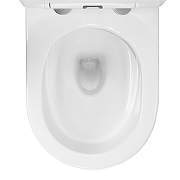 Унитаз компакт Azario Vois AZ-1343В цвет Белый с бачком и сиденьем Микролифт-5