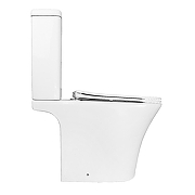 Унитаз компакт Azario Vois AZ-1343В цвет Белый с бачком и сиденьем Микролифт-10