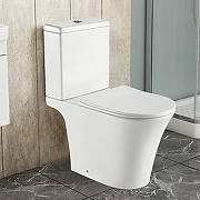 Унитаз компакт Azario Vois AZ-1343В цвет Белый с бачком и сиденьем Микролифт-12