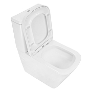 Унитаз компакт Azario Terra AZ-1373AT цвет Белый с бачком и сиденьем Микролифт-3