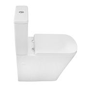 Унитаз компакт Azario Terra AZ-1373AT цвет Белый с бачком и сиденьем Микролифт-4