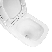 Унитаз компакт Azario Terra AZ-1373AT цвет Белый с бачком и сиденьем Микролифт-6