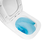 Унитаз компакт Azario Terra AZ-1373AT цвет Белый с бачком и сиденьем Микролифт-7