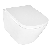 Унитаз Azario Vesper AZ-1373WH подвесной цвет Белый с сиденьем Микролифт-1