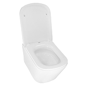 Унитаз Azario Vesper AZ-1373WH подвесной цвет Белый с сиденьем Микролифт-2