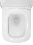 Унитаз Azario Vesper AZ-1373WH подвесной цвет Белый с сиденьем Микролифт-7