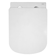 Унитаз Azario Vesper AZ-1373WH подвесной цвет Белый с сиденьем Микролифт-8