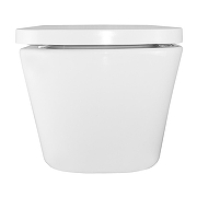 Унитаз Azario Vesper AZ-1373WH подвесной цвет Белый с сиденьем Микролифт-9