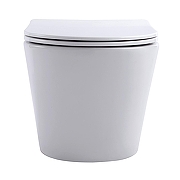 Унитаз Azario Vacio AZ-1904T подвесной цвет Белый с сиденьем Микролифт-2