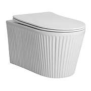 Унитаз Azario Still AZ-1909T подвесной цвет Белый с сиденьем Микролифт