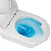 Унитаз Azario Still AZ-1909T подвесной цвет Белый с сиденьем Микролифт-6