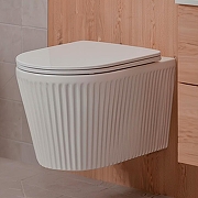 Унитаз Azario Still AZ-1909T подвесной цвет Белый с сиденьем Микролифт-10