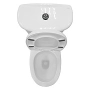 Унитаз компакт Azario Benty AZ-237 цвет Белый с бачком и сиденьем Микролифт-4