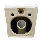 Унитаз Azario Vela AZ-2480 подвесной цвет Белый с сиденьем Микролифт-10