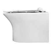 Унитаз Azario Fretta Round AZ-2617E подвесной цвет Белый с сиденьем Микролифт-7