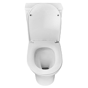 Унитаз компакт Azario Reina AZ-2785T цвет Белый с бачком и сиденьем Микролифт-4
