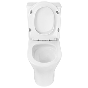 Унитаз компакт Azario Reina AZ-2785T цвет Белый с бачком и сиденьем Микролифт-5