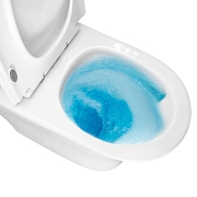 Унитаз компакт Azario Reina AZ-2785T цвет Белый с бачком и сиденьем Микролифт-7