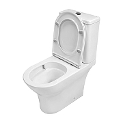 Унитаз компакт Azario Amadeo AZ-2801-S цвет Белый с бачком и сиденьем Микролифт-3