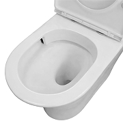 Унитаз компакт Azario Amadeo AZ-2801-S цвет Белый с бачком и сиденьем Микролифт-5