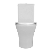 Унитаз компакт Azario Amadeo AZ-2801-S цвет Белый с бачком и сиденьем Микролифт-10