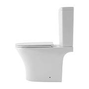 Унитаз компакт Azario Amadeo AZ-2801-S цвет Белый с бачком и сиденьем Микролифт-11