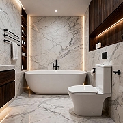 Унитаз компакт Azario Amadeo AZ-2801-S цвет Белый с бачком и сиденьем Микролифт-13