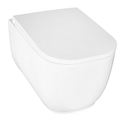 Унитаз Azario Riano AZ-2808E подвесной цвет Белый с сиденьем Микролифт-1