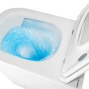 Унитаз Azario Riano AZ-2808E подвесной цвет Белый с сиденьем Микролифт-12