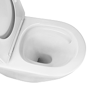 Унитаз компакт Azario Levita AZ-2903T цвет Белый с бачком и сиденьем Микролифт-7