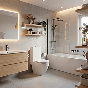 Унитаз компакт Azario Levita AZ-2903T цвет Белый с бачком и сиденьем Микролифт-12