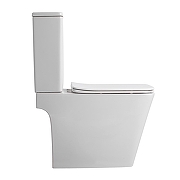 Унитаз компакт Azario Brizo AZ-2905T цвет Белый с бачком и сиденьем Микролифт-2