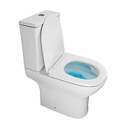 Унитаз компакт Azario Mist AZ-45T цвет Белый с бачком и сиденьем Микролифт-6