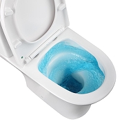 Унитаз компакт Azario Mist AZ-45T цвет Белый с бачком и сиденьем Микролифт-7