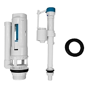 Унитаз компакт Azario Mist AZ-45T цвет Белый с бачком и сиденьем Микролифт-13