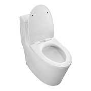 Унитаз моноблок Azario Bais AZ-5003 цвет Белый с сиденьем Микролифт-6