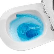 Унитаз Azario Serenata AZ-5101T-WHT подвесной цвет Белый с сиденьем Микролифт-6