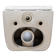 Унитаз Azario Serenata AZ-5101T-WHT подвесной цвет Белый с сиденьем Микролифт-8