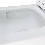 Унитаз Azario Aira AZ-5171T-WHT подвесной цвет Белый с сиденьем Микролифт-6