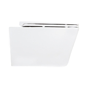 Унитаз Azario Pace AZ-5172T-WHT подвесной цвет Белый с сиденьем Микролифт-3