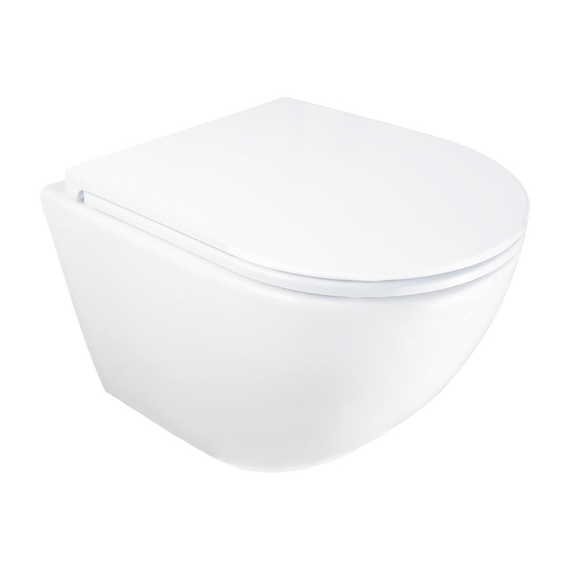 Унитаз Azario Adagio AZ-5177T-WHT подвесной 