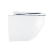 Унитаз Azario Adagio AZ-5177T-WHT подвесной цвет Белый с сиденьем Микролифт-1