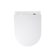 Унитаз Azario Bliss AZ-5179T-WHT подвесной цвет Белый с сиденьем Микролифт-1