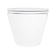 Унитаз Azario Songo AZ-5180T-WHT подвесной цвет Белый с сиденьем Микролифт-2