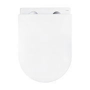 Унитаз Azario Songo AZ-5180T-WHT подвесной цвет Белый с сиденьем Микролифт-10